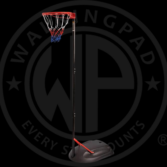 Demo of WalkingPad Adjustable Portable Netball Hoop