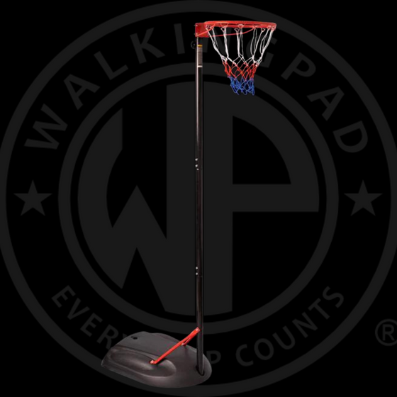 Demo of WalkingPad Adjustable Portable Netball Hoop