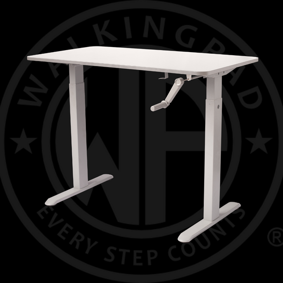 WalkingPad Height Adjustable Desk - White