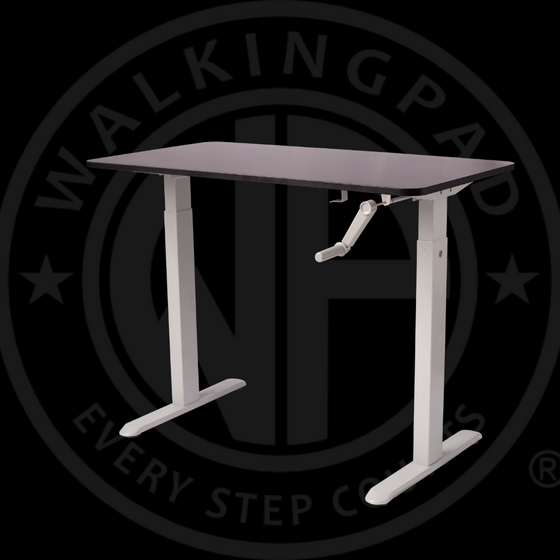 WalkingPad Height Adjustable Desk - Black