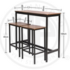 WalkingPad Bar & Stool Set