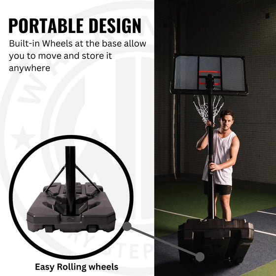 WalkingPad Adjustable Portable Basketball Hoop