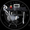 WP Pro Desk & WP Ergonomic Adjustable Office Chair Black